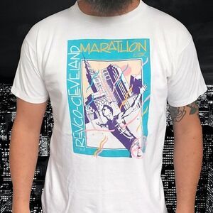 🔥VTG 1989 Revco Cleveland Marathon & 10K Racing Tshirt🔥